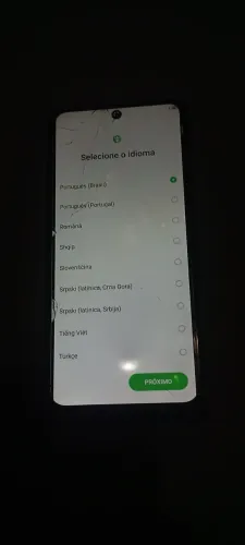 Infinix Hot11s com Nfc + caixa e carregador original (detalhe)