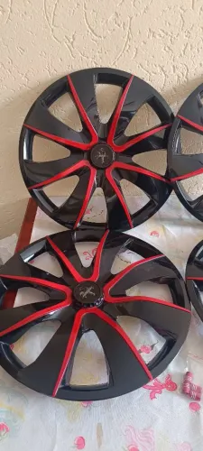 Calotas para aro 14/15 + pinos de pneus