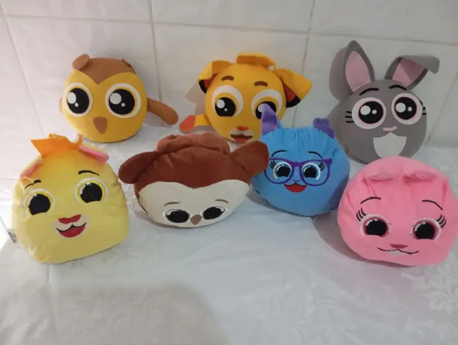 Material pra decoração de festa , bolo fofo pelúcia unidade 25.00