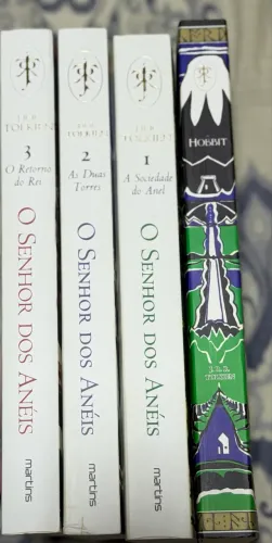 Coleção O Senhor dos Anéis + O Hobbit muito conservados