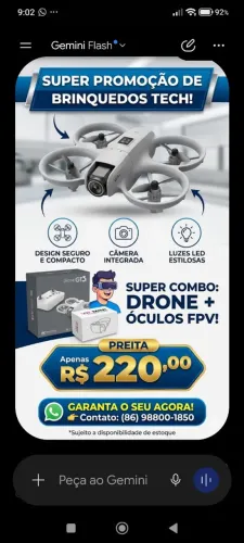 Drone GT3 com Oculos