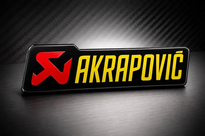    Adesivo Premium Akrapovic Original Resistente ao Calor