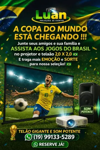 Locação de Projetor e telão