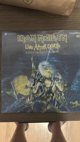 LaserDisc: Live After Death - Iron Maiden (raridade)