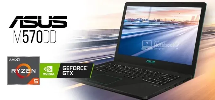 Notebook Asus m570d 