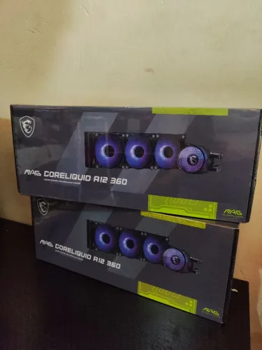 Water Cooler MSI MAG CoreLiquid A12 360mm - Novo/Lacrado