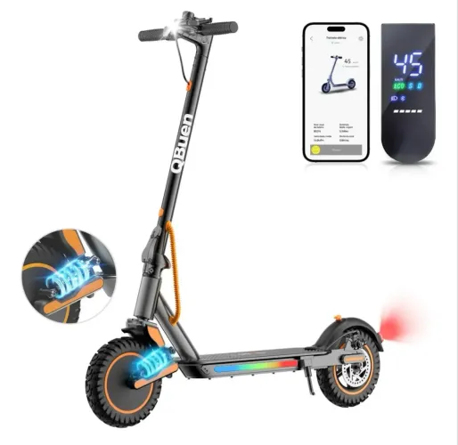 Patinete elétrico com amortecedor
