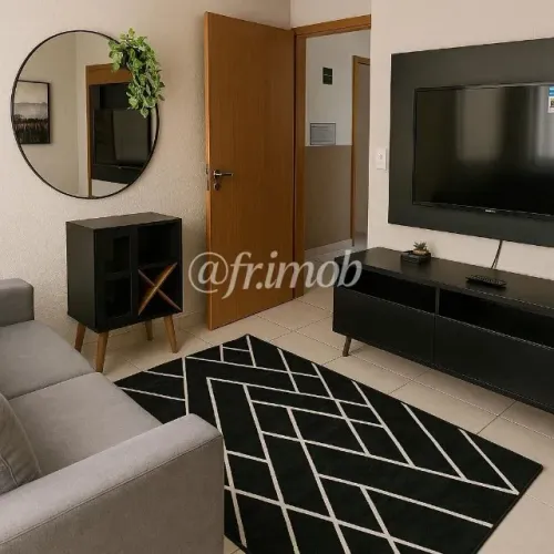MOBILIADO-Condomínio Palace Fraga Maia. Térreo  Nascente.