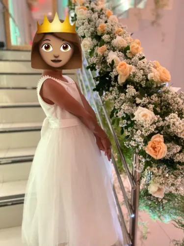 Vestido Luxo 8 anos Menina formatura casamento daminha
