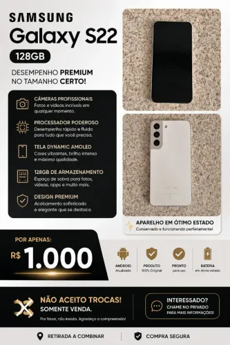 Vendo Samsung S22