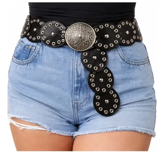 Cinto Feminino Boho Chic Slim E Plus Size Country 120 Cm Novo