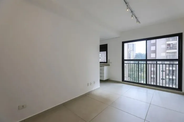 Apartamento com 1 dormitório para alugar, 34 m² por R$ 2.810/mês - Vila Andrade - São Paul