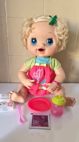 Baby alive meu lindo bebe clara bella 