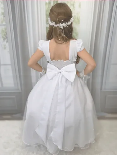 Vestido Daminha de Casamento infantil 