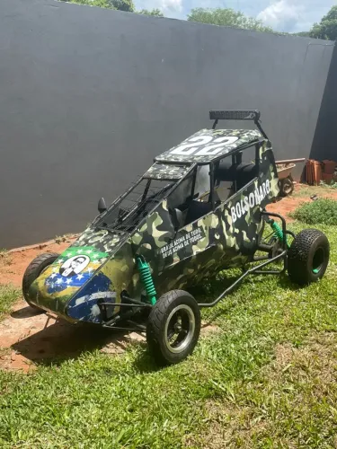 Kart cross no álcool mexido