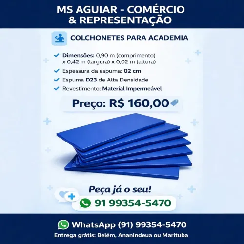 Colchonete Academia 