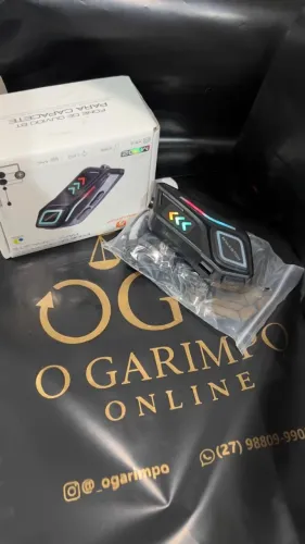 Fone para capacete com grampo novo