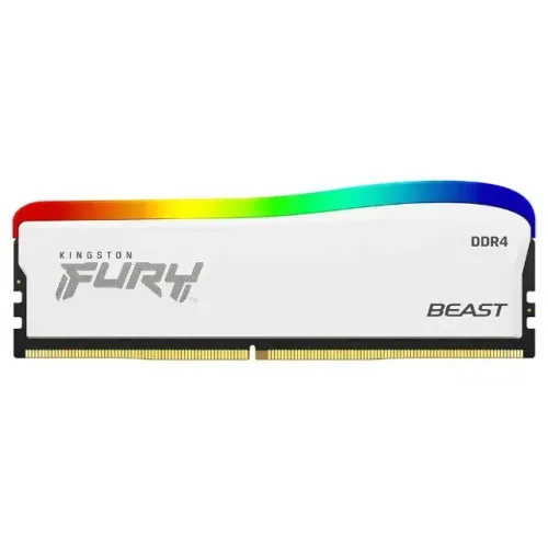 Memória Kingston Beast RGB Branca 8GB DDR4