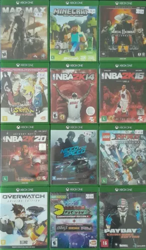 Jogos Xbox One Preços na descrição