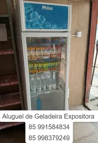 Aluguel de Geladeira Expositora 211 litros
