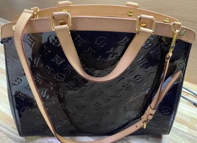 bolsa Louis Vuitton Tote Monogram Vernis