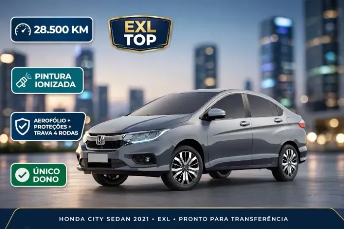 Honda City Sedan EXL 1.5 Flex 16V 4P Aut. 2021