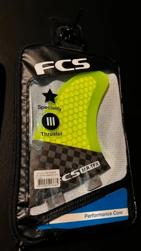Quilhas Fcs Twin + Estabilizadora Pc Carbono Mark Richards