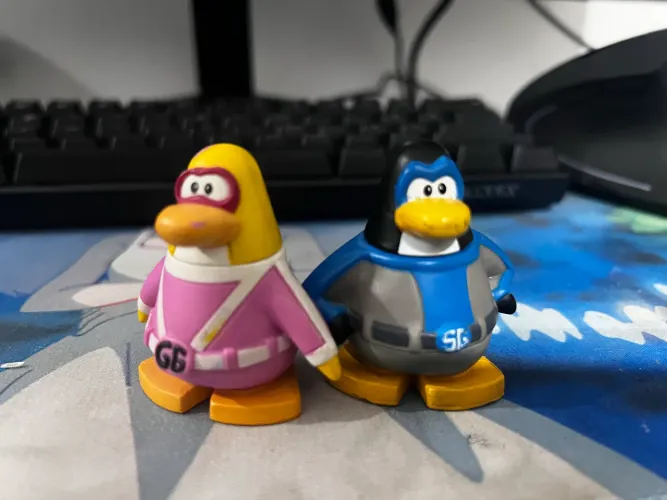 Shadow guy é gamma Gal heróis club penguin Disney jakks