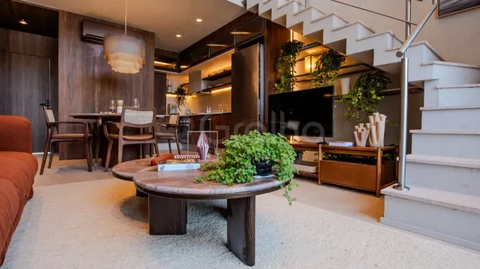 Loft de 59m² com 1 suíte na Ponta das Canas
