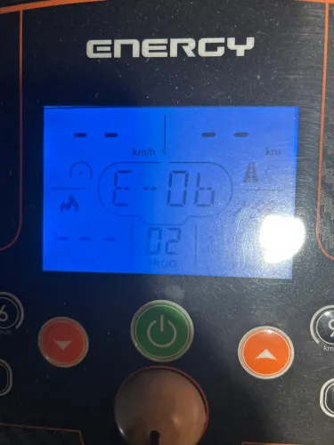 Esteira Dream Fitness Energy 2.1 - Erro 06