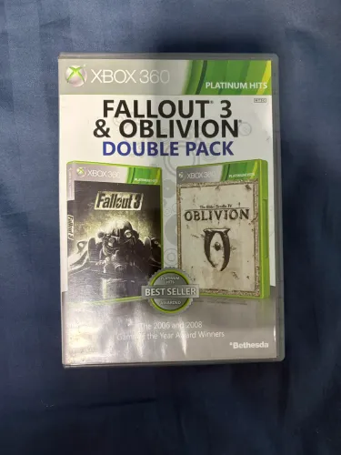 Fallout 3 e oblivion double pack para Xbox 360
