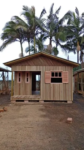Casas de Madeira Prontas para Morar!