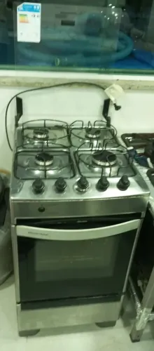 Fogão Brastemp Inox 4 bocas