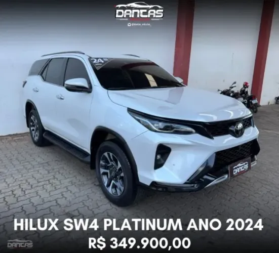 Toyota Hilux SW4 SRX Plat. 4X4 2.8 TB Die. Aut. 2024