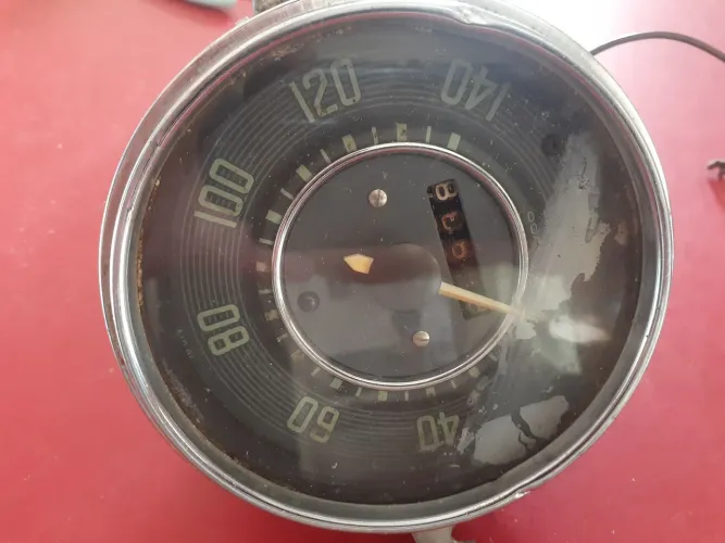 Velocímetro VW Antigo Original 140km/h Usado 113957021C/D