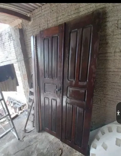 Porta Madeira "Muracatiara" 1.00mt X 2.10mt
