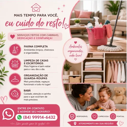 Faxineira  e baba 