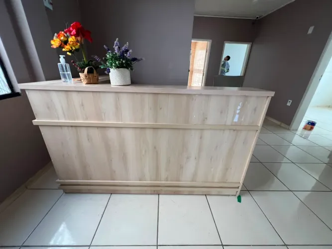 Balcão recepção