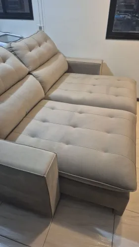 Sofá retrátil molas