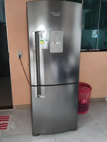 Geladeira Brastemp inverse inox 422lt