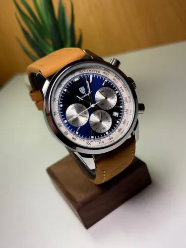 Relógio Poedagar 921 Pulseira em Couro Novo na Caixa
