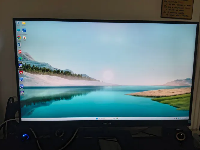 Monitor 27 Philips 4k Zerado