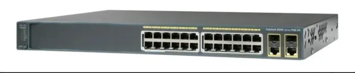 Switch Cisco Catalyst WS-C2960+24PC-L - 24 Portas PoE - Corporativo
