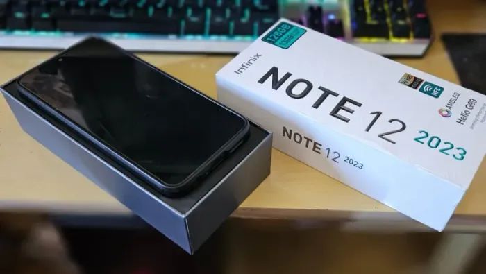 Infinix Note 12 8gb RAM 128gb