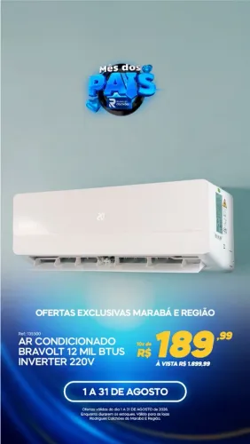 Ar condicionado 12 mil Btus