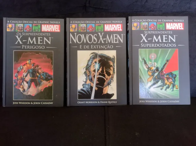 3 encadernados dos X-Men salvat