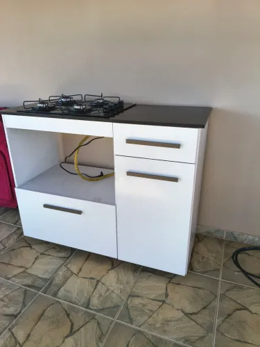 Móvel com cooktop