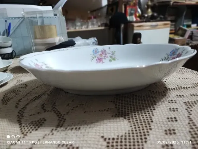 Travessa Porcelana Real