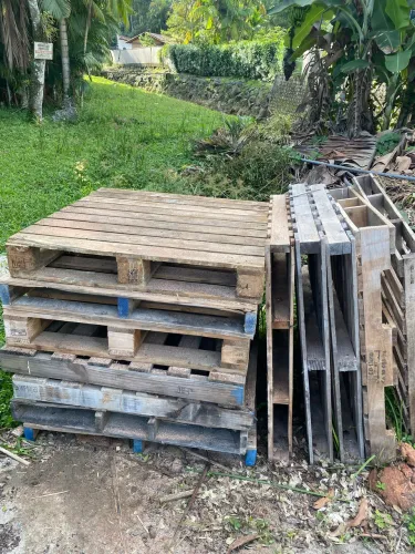 Pallets de madeira 
