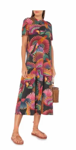 Vestido T-shirt Farm Frescor de Tucanos P